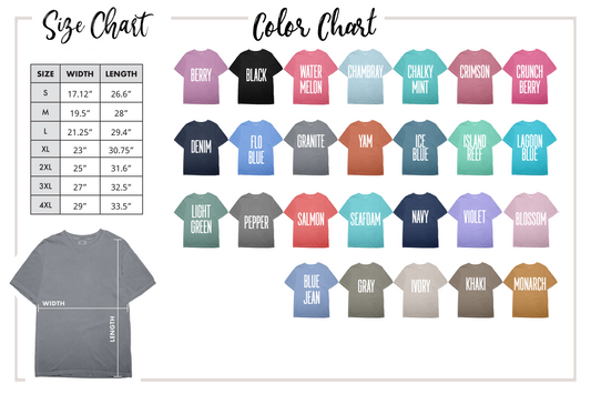 Nurse Life Embroidered Comfort Colors Tee